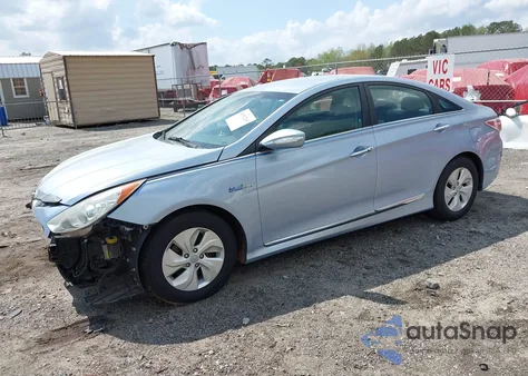 2013 Hyundai Sonata Hybrid from USA, damaged, VIN KMHEC4A46DA088716